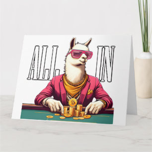 ALL IN Crypto Bitcoin lamacrazylife - BTC crypto Card