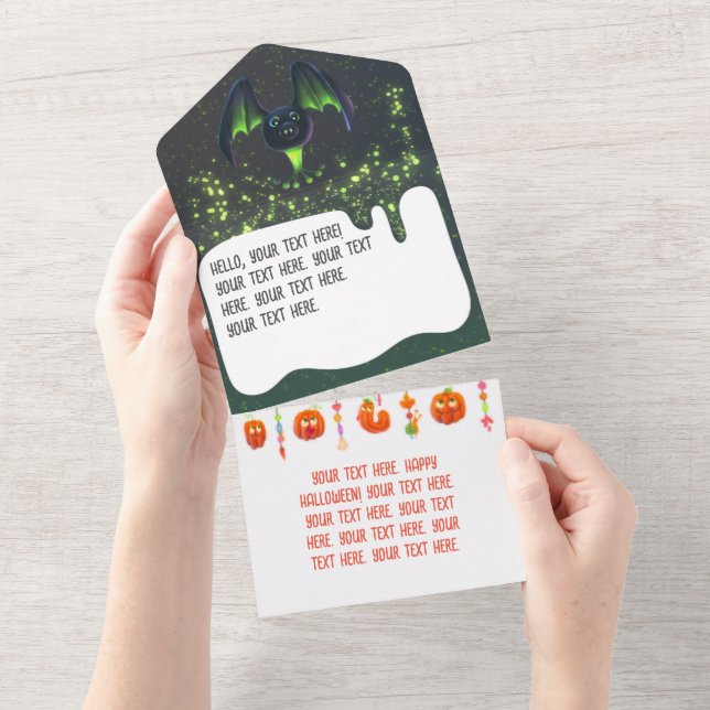 All in One Halloween Invite (Tearaway)