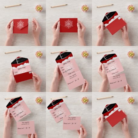 All in One Holiday Invite &amp; RSVP