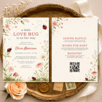 All in One Love Bug Ladybug Baby Shower