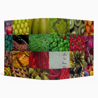 All in One Recipe Book 3 Ring Binder