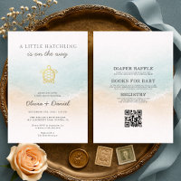 All in One Sea Turtle Couples Baby Shower