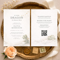 All in One Sweet Little Dragon Baby Shower
