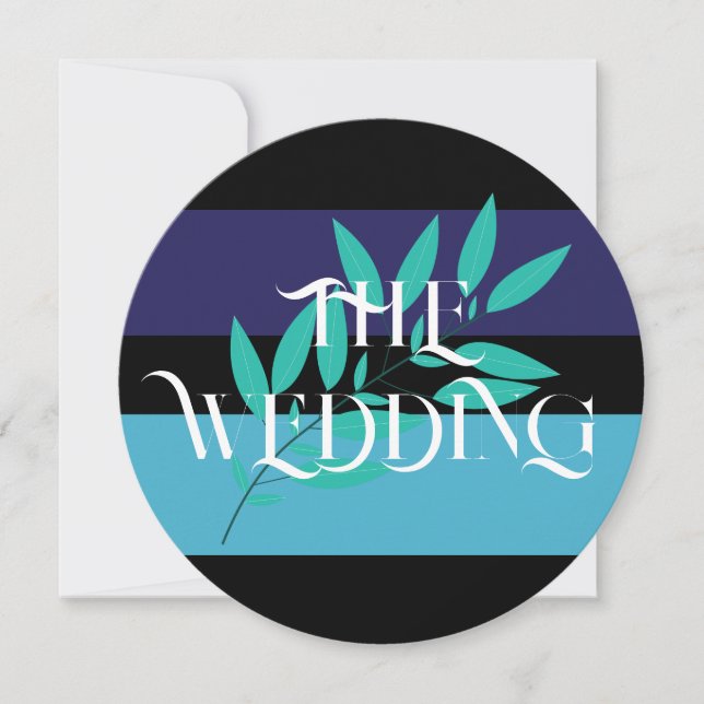 All in One Wedding Invite (Front)