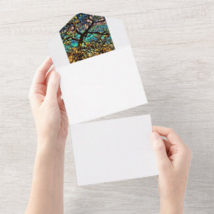 All in One Wedding Invite- Tree of Life Invitation