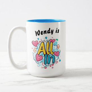 All In" Personalized Coffee Mug