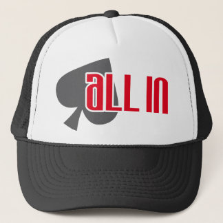 All In Pik Spades Trucker Hat