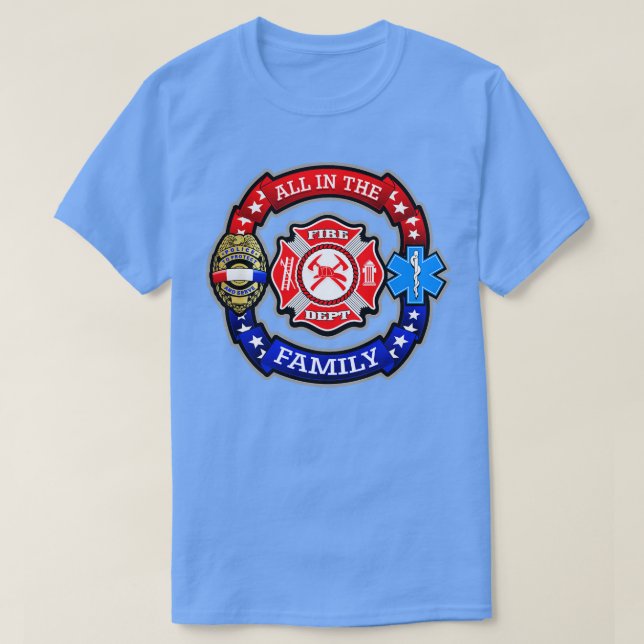 ALL IN THE FAMILY 1 T-Shirt (Design Front)