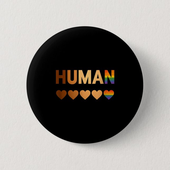 All-inclusive Hearts For Blm Racial Justice &amp;  Button (Front)