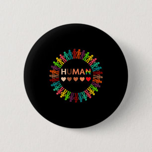 All-inclusive Hearts For Blm Racial Justice & Button