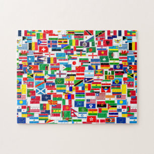 All International Flags Jigsaw Puzzle
