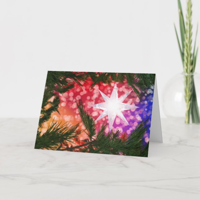 All Is Bright Christmas Card (Front)