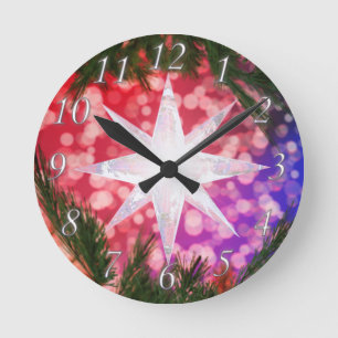 All Is Bright Christmas Clock