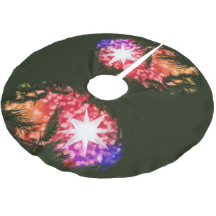 All Is Bright Christmas Tree Skirt