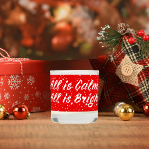 All is Calm All is Bright Christmas Time Scented Candle
