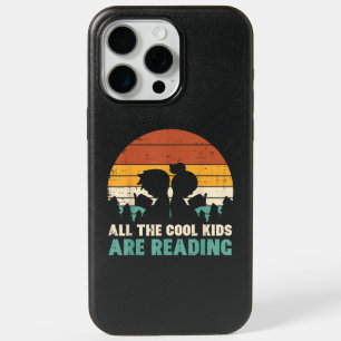 All Kids Are Reading Retro Read Book Lover Boys Gi iPhone 15 Pro Max Case