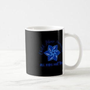 All Kids Matter Child Abuse Awareness Pinwheel Coffee Mug