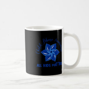 All Kids Problem Child Abuse Awareness Pinwheel Coffee Mug