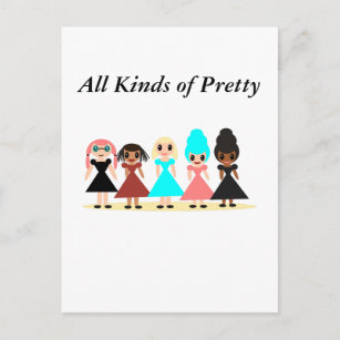 All Kinds of Pretty Postcard