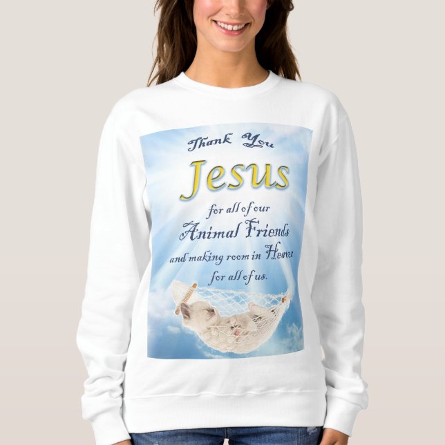 All Kittens Go To Heaven Sweatshirt (Front)