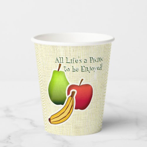 All Lifes A Picnic Personalized Mug Paper Cups