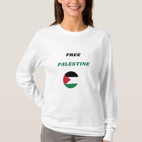All lives are EQUAL1 FREE PALESTINE Solidarity  T_Shirt