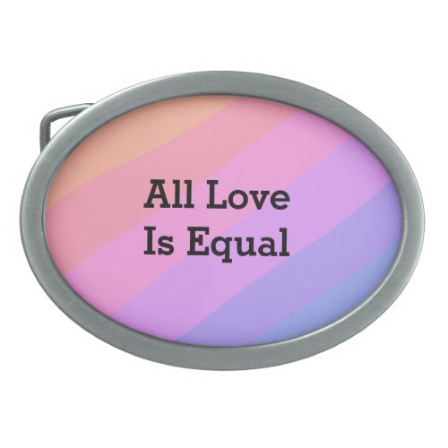 All love is equal rainbow pride Month LGBT add nam Belt Buckle