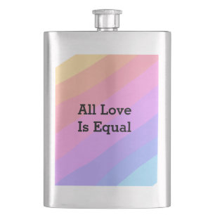 All love is equal rainbow pride Month LGBT add nam Flask