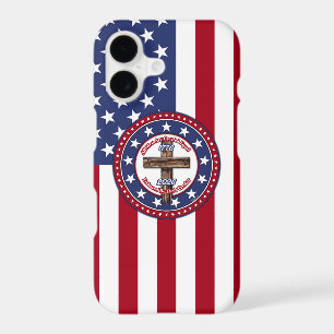 All Men Are Created Equal Endowed Rugged Cross Fl iPhone 17 Case