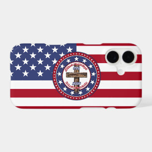 All Men Are Created Equal Endowed Rugged Cross Fl iPhone 17 Case