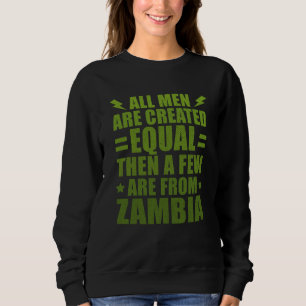 All Men Are Created Equal Peruvian Humor Peru Sweatshirt
