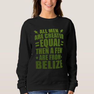 All Men Are Created Equal Slovak Humor Slovakia Sweatshirt