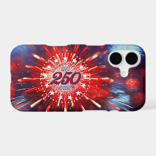 All Men Are Created Graphic Fireworks Burst iPhone 17 Case