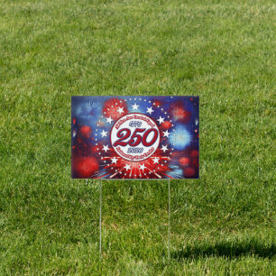 All Men Are Created Graphic Fireworks Burst White Sign