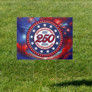 All Men Are Created Graphics Fireworks Clouds RWB Sign