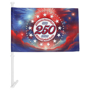 All Men Are Created Graphics Fireworks Clouds Wh Car Flag
