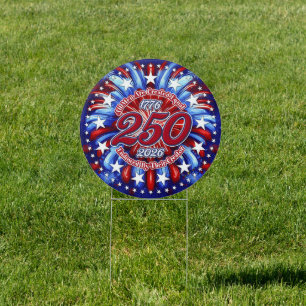 All Men Are Graphic Fireworks Red White Blue White Sign
