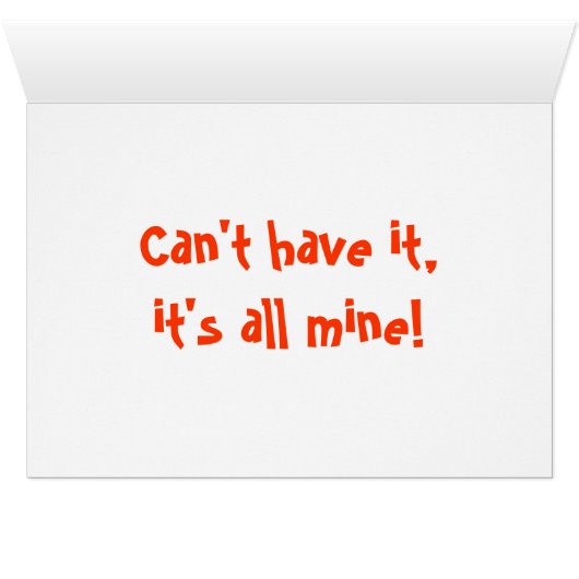 All Mine (Inside Horizontal (Bottom))