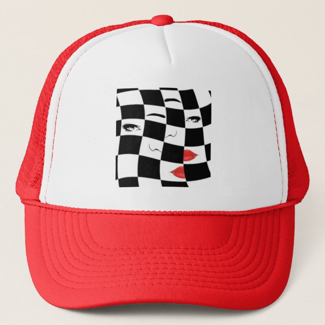 All Mixed Up Trucker Hat (Front)