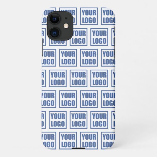 All Models Business Logo Template Tiled iPhone 11 Case