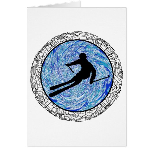 ALL MOUNTAIN SKIING CARDS (Front)