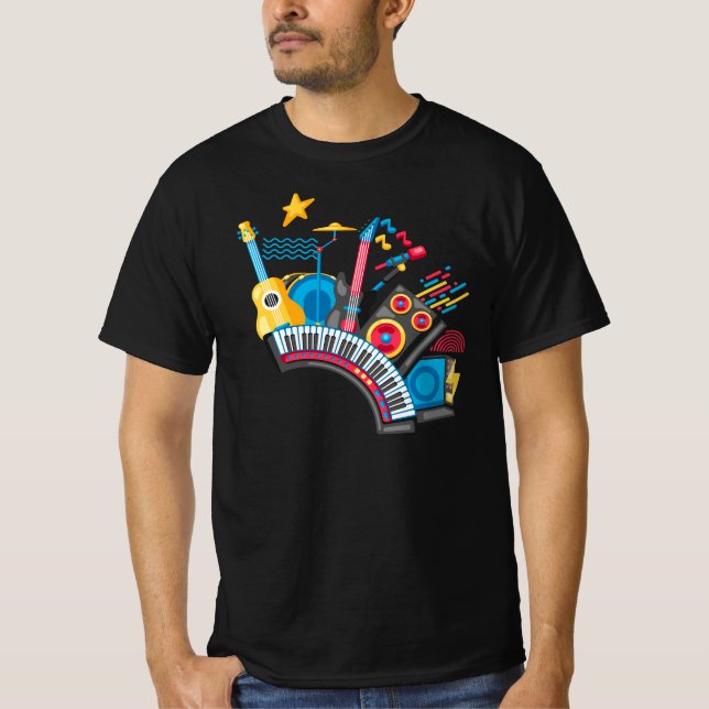 All musical instruments T-Shirt (Front)