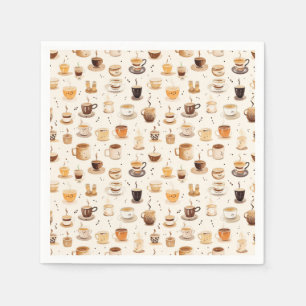 All My Coffee Patchwork Quilt Pattern No6 Napkins