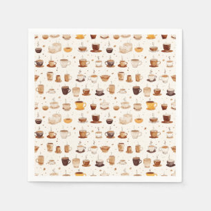 All My Coffee Patchwork Quilt Pattern No7 Napkins