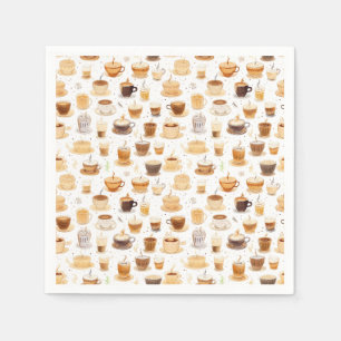 All My Coffee Patchwork Quilt Pattern No8 Napkins