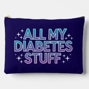 All my diabetes stuff accessory pouch