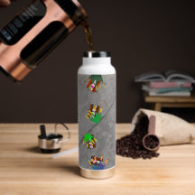 All My Friends are Zombies Water Bottle