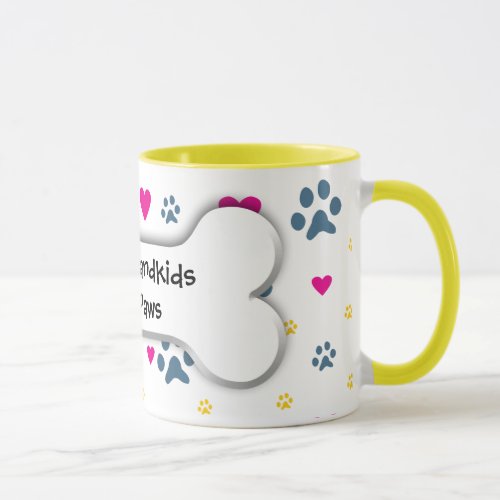 All My Grandkids_Grandchildren Have Paws Mug