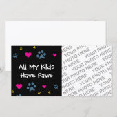 All My Kids-Children Have Paws (Front/Back)