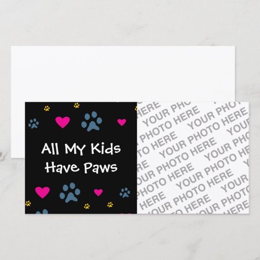 All My Kids-Children Have Paws (Front/Back)